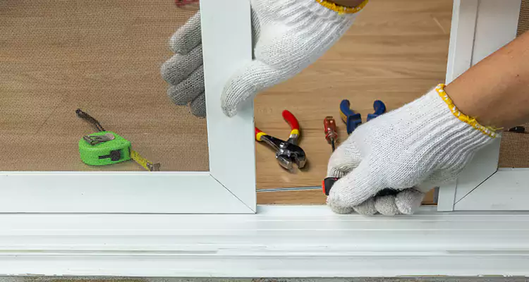 Sliding Glass Door Off Rails Repair in Pensacola, FL