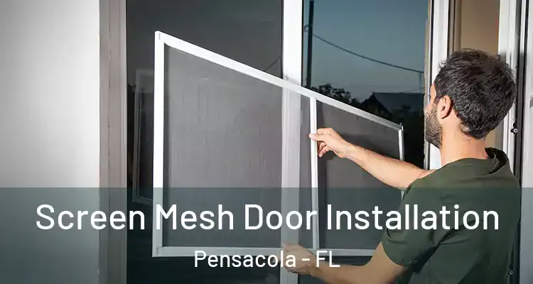  Screen Mesh Door Installation Pensacola - FL